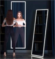 BEWITU 63"x20" Full Length Mirror with LED Lights