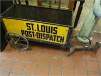 Vintage St. Louis Post Dispatch newspaper