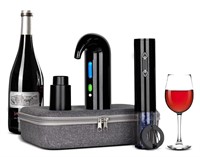 ATIYAMA Wine Gift Set, Electric Wine Aerator and P