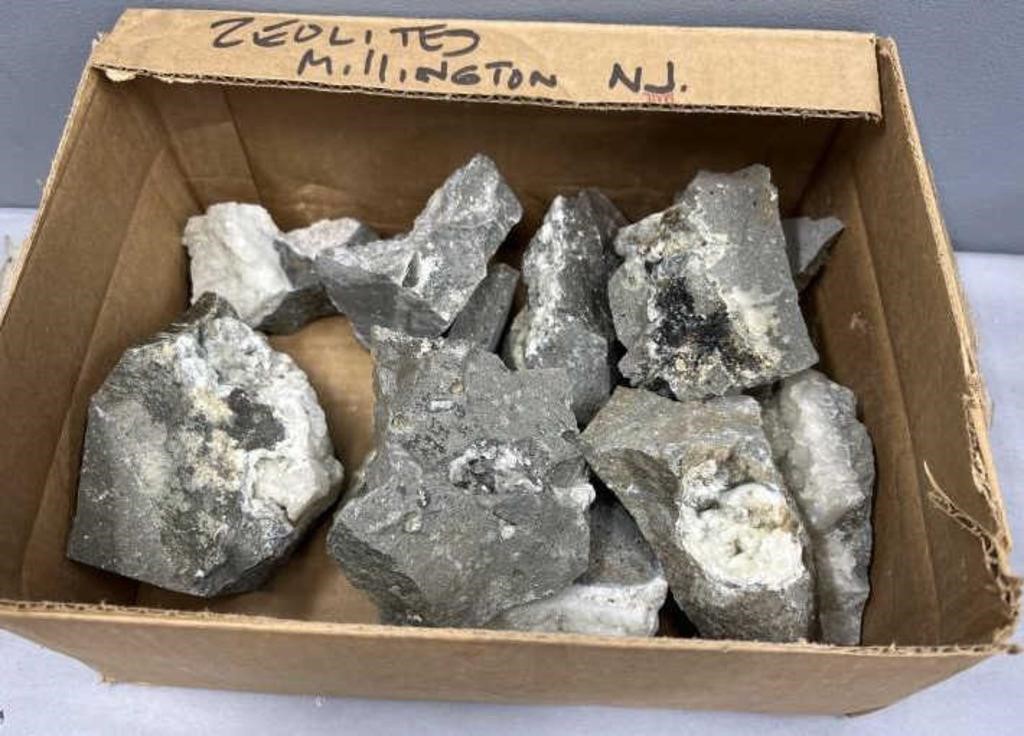Zeolite Mineral Lot, Crystals