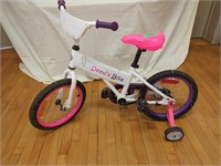 16" Super Clycle Doodle Bike with Training Wheels
