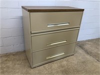 Metal 3-drawer Lateral File Cabinet