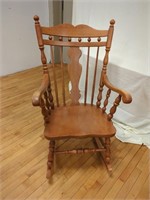 Wooden Rocking Chair (Roxton Furniture)