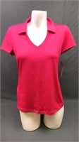 Nwt Pga Tour Golf Shirt Sz S Pink W/ Pocket For