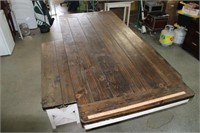 Farm House Dining Table & 2 Benches