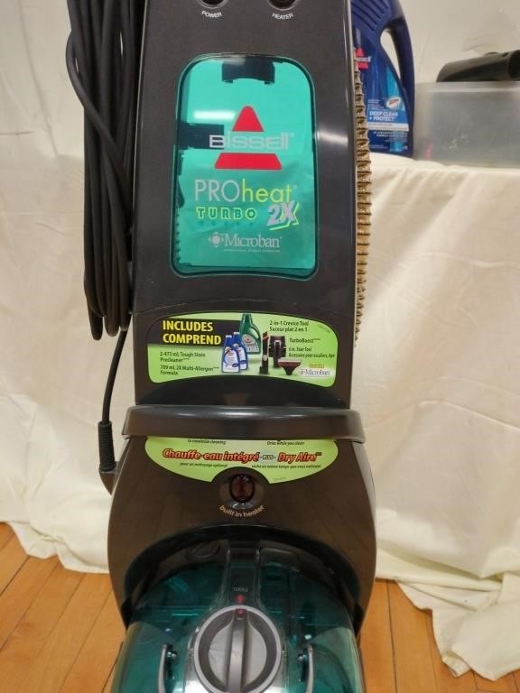 Bissell Pro Heat Carpet Cleaner with Supplies