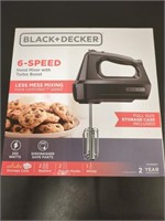 Black & Decker 6 speed Hand Mixer (New in box)