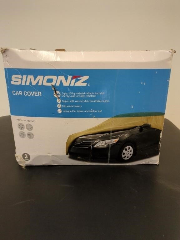 Simoniz Car Cover Medium - Fits Cars 14'2 to 16'8
