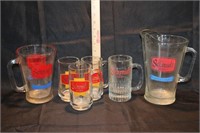 Schmidt Beer Pitchers & Mugs