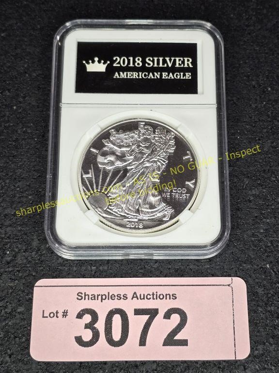 2018 Silver American Eagle Commemorative Replica