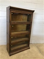 4-sectional Oak Stacking Bookcase