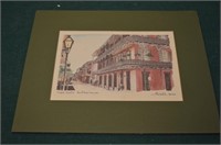 French Quarter Drawing 1975