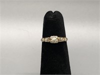 Vintage Child's Diamond Ring