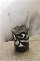 Sterling insert Glass Cup