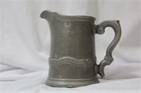 A Signed Wilton Pewter Creamer
