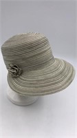 August Sun Hat Off White/silver