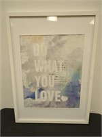 Pictures - Do What You Love (21" x 29")