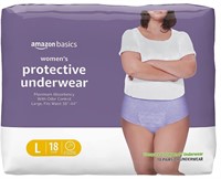 Amazon Basics Incontinence & Postpartum Underwear,