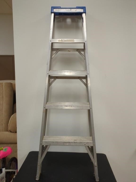200 lb rated ladder (5'), aluminum