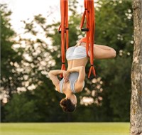 Aerial Yoga Swing Set, Orange - UNUSED