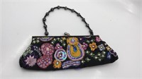 Fashion Express Beaded Clutch Beaded Hand Strap