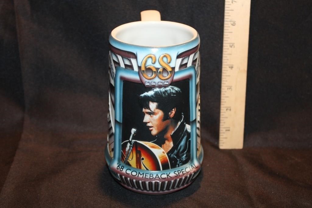 68 Comback Special Elvis Beer Mug