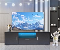 HOUAGI 51'' Modern LED TV Stand for 50/55 Inches T