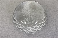 A Disney's Scrooge McDuck Paperweight
