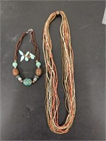 Handmade necklace + Necklace & Earring Set