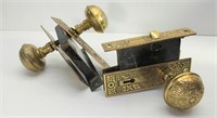 Vintage Brass Door Knobs