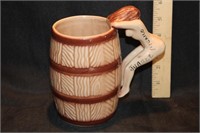 "Over a Barrel" Mug