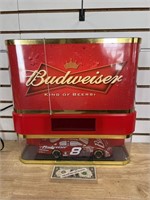 Budweiser beer Dale Earnhardt Jr lighted