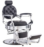 ANTLU Vintage Heavy Duty Salon/Barber Chair, Black
