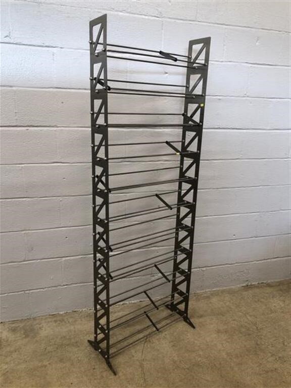 Industrial Metal CD Stand