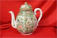 A Chinese Rosemedallion Teapot