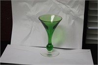 A Small Green Glass Flute?