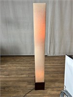 Modern Lantern Form Tall Floor Lamp