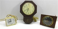 Mid-Cent Working Clocks Timex, GE,