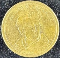 2008-D Andrew Jackson Dollar