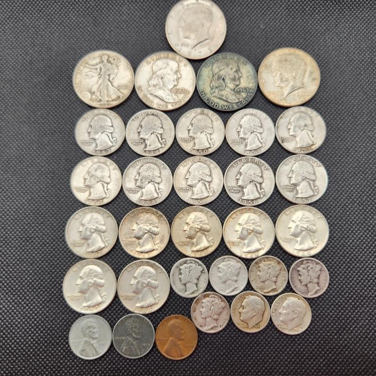 US Silver Coins +