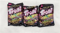3 New Bags Trolli Crunchy Sour Crawlers