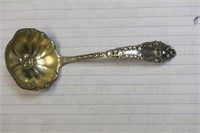 Sterling Ornate Berry Spoon