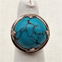 Lori Bonn Turquoise Silver Ring