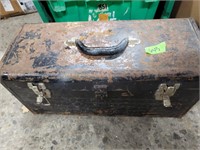 Old tool box plus contents