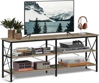 WLIVE TV Stand for 65 70 inch TV, Entertainment Ce