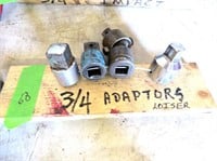 4 Adapters ( 1in And 3/4in )