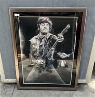 Large Bruce Springsteen Framed Photo