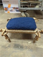 cast iron foot stool