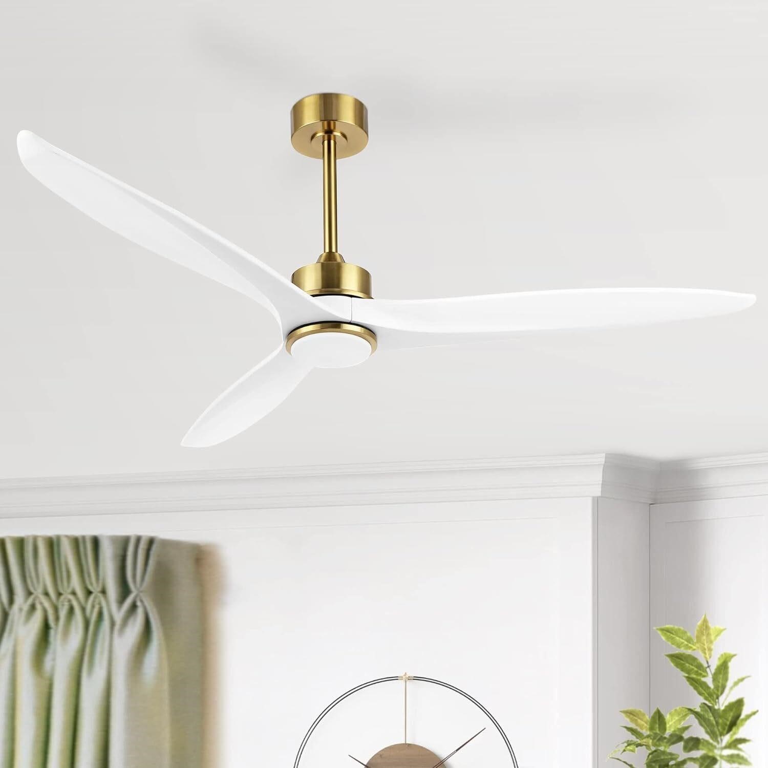 GetLedel 60 3-Blade Reversible LED Ceiling Fan wit