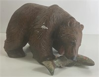 Ceramic Bear & Fish